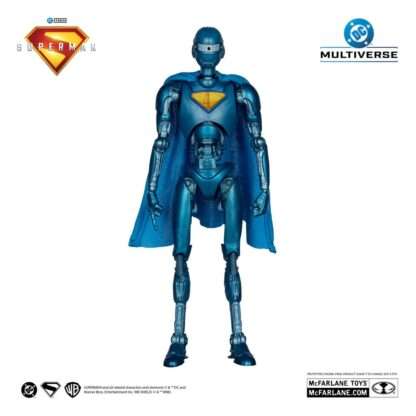 Superman (2025) DC Multiverse Deluxe Actionfigur Superman Robot (Red Platinum Edition) 18 cm – Bild 6