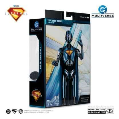 Superman (2025) DC Multiverse Deluxe Actionfigur Superman Robot (Red Platinum Edition) 18 cm – Bild 10