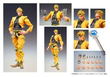 JoJo's Bizarre Adventure Part3 Stardust Crusaders Super Action Actionfigur Chozokado (Dio) (re-run) 16 cm – Bild 5