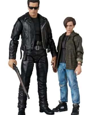 Terminator 2 MAFEX Actionfigur T-800 (T2 Ver.) & John Connor 16 cm