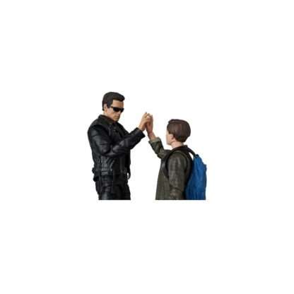 Terminator 2 MAFEX Actionfigur T-800 (T2 Ver.) & John Connor 16 cm – Bild 3