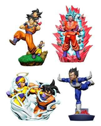 Dragonball Super Dracap Sammelfiguren 4er-Pack Re: Birth Limit Breaking Ver. 8 cm