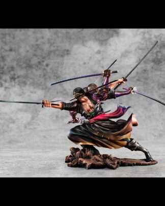 One Piece Excellent Model P.O.P PVC Statue SA-Maximum Roronoa Zoro Ver. Demon Spirit Kyuutouryuu Asura 17 cm