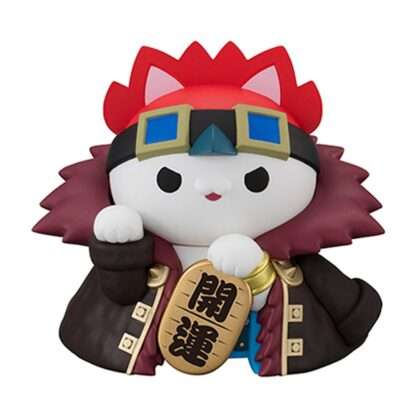One Piece Mega Cat Project Sammelfiguren NyanPieceNyan! Beckoning cat Lucky Cat Pirates 7 cm Display (6) – Bild 5