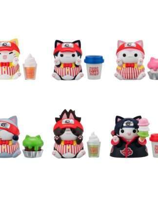 Naruto Shippuden Mega Cat Project Nyaruto! Sammelfiguren Mega Cat Diner 3 cm Sortiment (6)