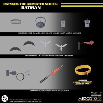 Batman: The Animated Series Actionfigur 1/12 Batman 17 cm – Bild 4