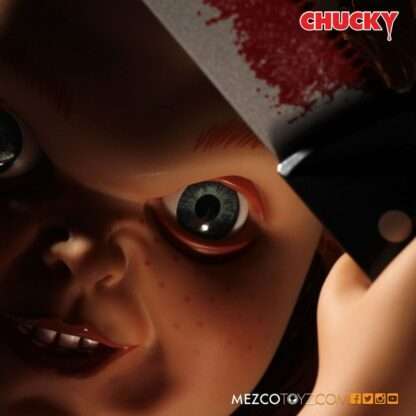 Chucky Die Mörderpuppe Puppe mit Sound Sneering Chucky 38 cm – Bild 6