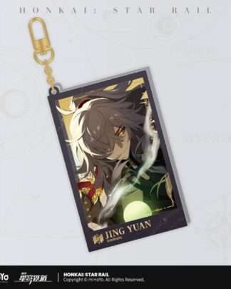 Honkai: Star Rail Countdown Departure Series Acryl Schlüsselanhänger Jing Yuan Glitter 9 cm