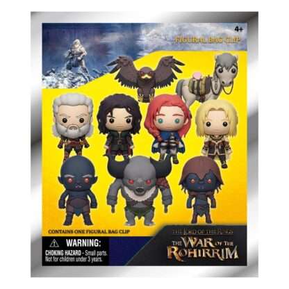 Herr der Ringe: Die Schlacht der Rohirrim 3D PVC-Taschenanhänger Display (24) – Bild 3