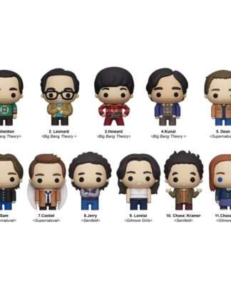 Warner Brothers TV 3D PVC-Taschenanhänger Series 1 Display (24)