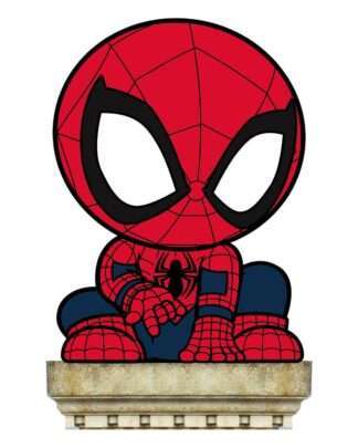Spider-Man Spardose Spider-Man Crouching