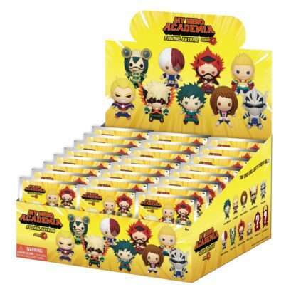 My Hero Academia 3D PVC-Taschenanhänger Series 4 Display (24) – Bild 2