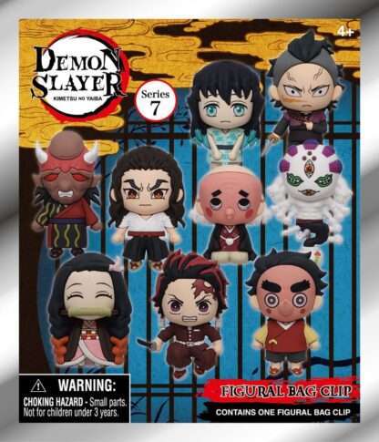 Demon Slayer 3D PVC-Taschenanhänger Series 7 Display (24) – Bild 2