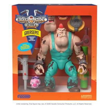 Biker Mice From Mars Actionfigur Greasepit 23 cm – Bild 3