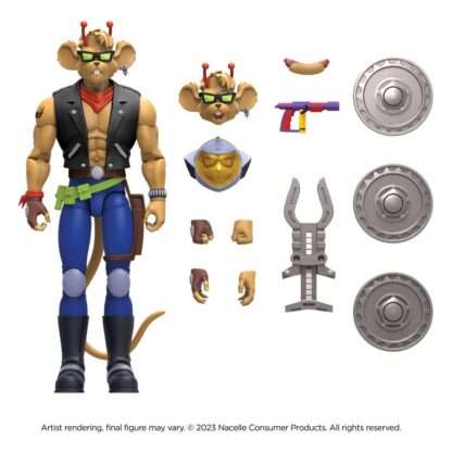 Biker Mice From Mars Actionfigur Throttle 18 cm – Bild 3