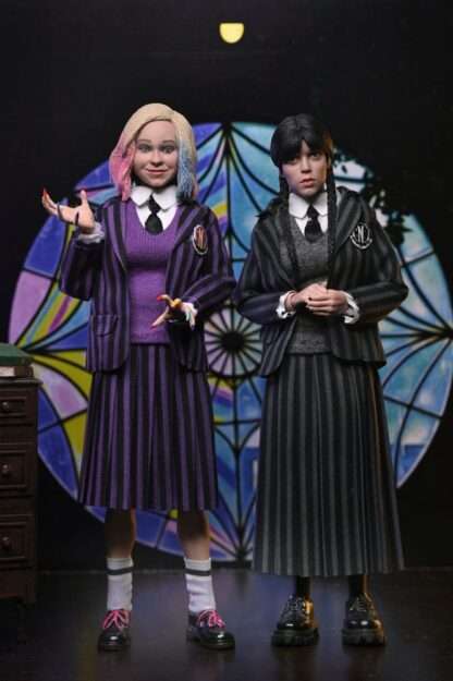 Wednesday Actionfiguren 2er Pack Wednesday Addams (Nevermore Uniform) and Enid 20 cm – Bild 3
