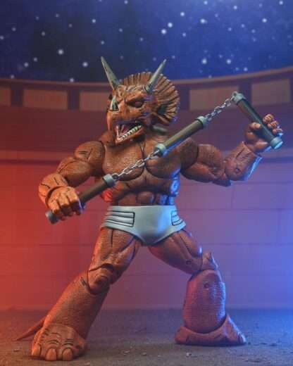Teenage Mutant Ninja Turtles (Mirage Comics) Actionfigur Triceraton Gladiator 21 cm – Bild 13