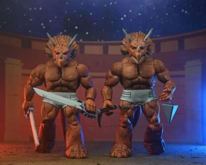 Teenage Mutant Ninja Turtles (Mirage Comics) Actionfigur Triceraton Gladiator 21 cm – Bild 14