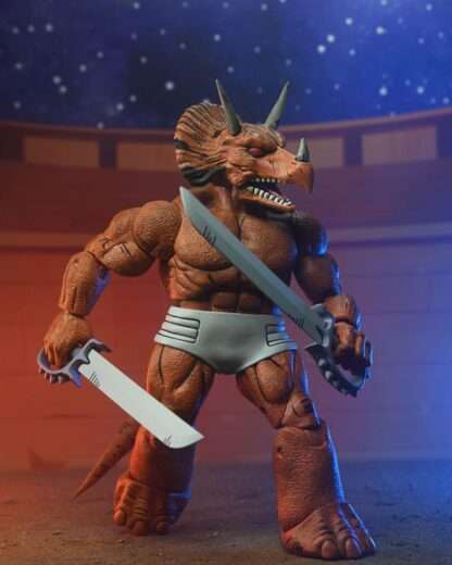 Teenage Mutant Ninja Turtles (Mirage Comics) Actionfigur Triceraton Gladiator 21 cm – Bild 15