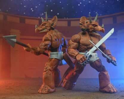 Teenage Mutant Ninja Turtles (Mirage Comics) Actionfigur Triceraton Gladiator 21 cm – Bild 16