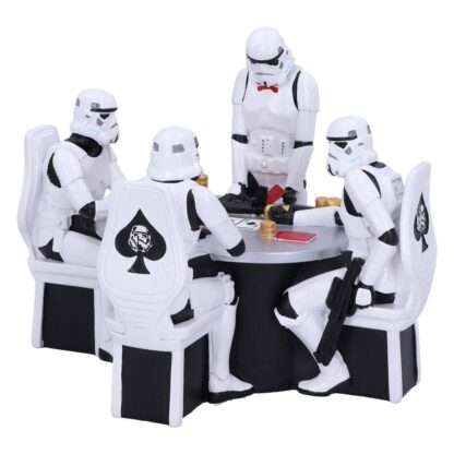 Star Wars Diorama Stormtrooper Poker Face 18 cm – Bild 2