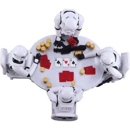 Star Wars Diorama Stormtrooper Poker Face 18 cm – Bild 6