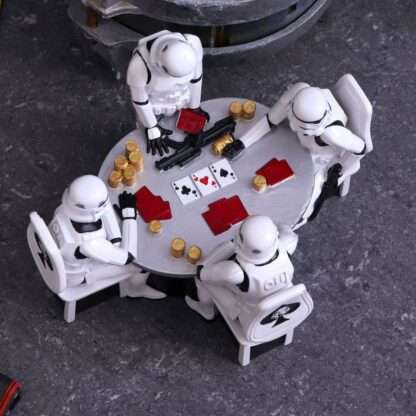 Star Wars Diorama Stormtrooper Poker Face 18 cm – Bild 8