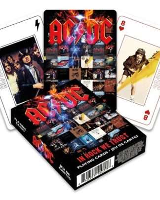 AC/DC Spielkarten In Rock We Trust