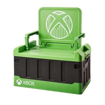 Xbox Aufbewahrungsbox mit ausklapbarem Stuhl – Bild 2