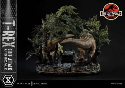 Jurassic World: The Lost World Statue 1/15 T-Rex Cliff Attack Bonus Version 53 cm – Bild 8