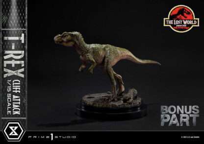 Jurassic World: The Lost World Statue 1/15 T-Rex Cliff Attack Bonus Version 53 cm – Bild 27