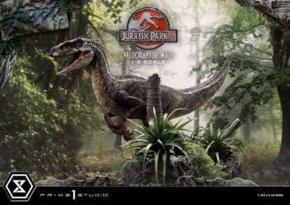 Jurassic Park III Legacy Museum Collection Statue 1/6 Velociraptor Male Bonus Version 40 cm – Bild 7