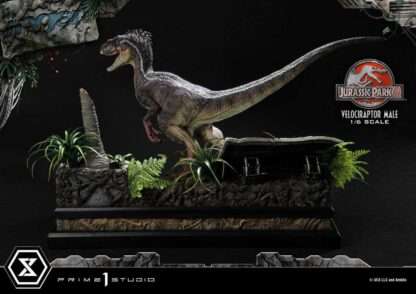 Jurassic Park III Legacy Museum Collection Statue 1/6 Velociraptor Male Bonus Version 40 cm – Bild 20