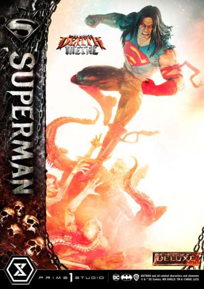 Dark Nights: Death Metal Statue 1/3 Death Metal Superman Deluxe Ver. 94 cm – Bild 2