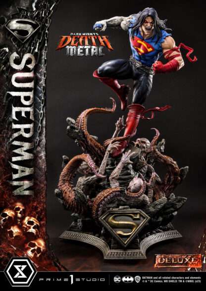 Dark Nights: Death Metal Statue 1/3 Death Metal Superman Deluxe Ver. 94 cm – Bild 4