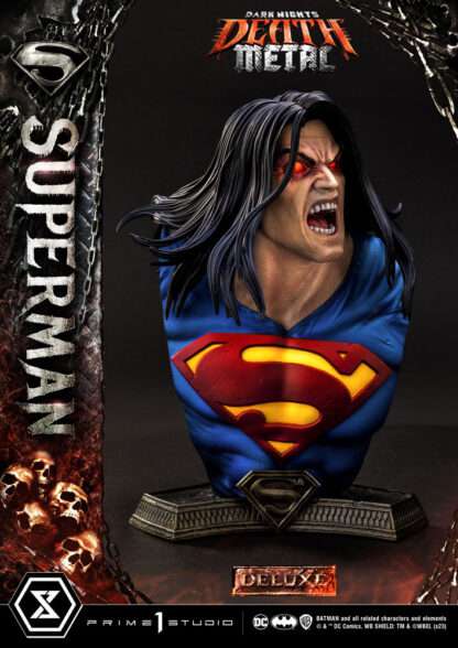 Dark Nights: Death Metal Statue 1/3 Death Metal Superman Deluxe Ver. 94 cm – Bild 7