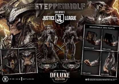 Zack Snyder's Justice League Museum Masterline Statue 1/3 Steppenwolf Deluxe Bonus Version 102 cm – Bild 23