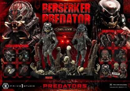 Predators Statue Berserker Predator Deluxe Bonus Version 100 cm – Bild 5