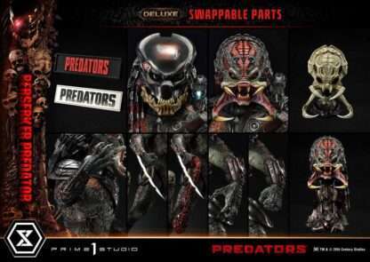 Predators Statue Berserker Predator Deluxe Bonus Version 100 cm – Bild 8