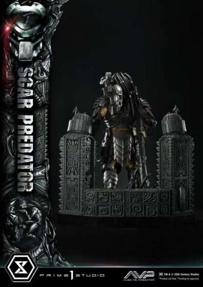 The Alien vs. Predator Museum Masterline Series Statue 1/3 Scar Predator 93 cm – Bild 5