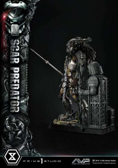 The Alien vs. Predator Museum Masterline Series Statue 1/3 Scar Predator 93 cm – Bild 6