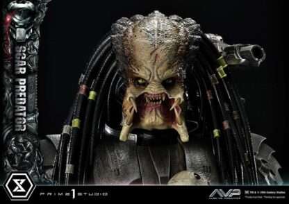 The Alien vs. Predator Museum Masterline Series Statue 1/3 Scar Predator 93 cm – Bild 11