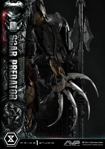 The Alien vs. Predator Museum Masterline Series Statue 1/3 Scar Predator 93 cm – Bild 13