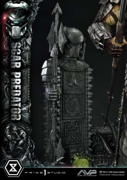 The Alien vs. Predator Museum Masterline Series Statue 1/3 Scar Predator 93 cm – Bild 14