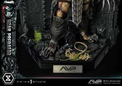The Alien vs. Predator Museum Masterline Series Statue 1/3 Scar Predator 93 cm – Bild 18