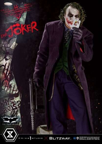The Dark Knight Statue 1/3 The Joker Bonus Version 72 cm – Bild 2