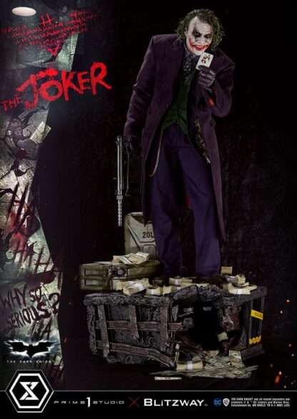 The Dark Knight Statue 1/3 The Joker Bonus Version 72 cm – Bild 4
