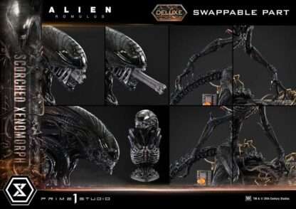 Alien: Romulus Museum Masterline XL Statue 1/3 Scorched Xenomorph Deluxe Version 98 cm – Bild 3