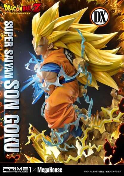 Dragon Ball Z Statue 1/4 Super Saiyajin Son Goku Deluxe Version 64 cm - Beschädigte Verpackung – Bild 15