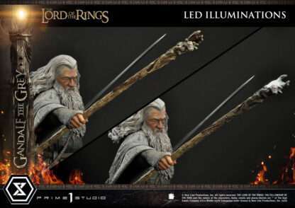 Herr der Ringe Statue 1/4 Gandalf der Graue 61 cm – Bild 26